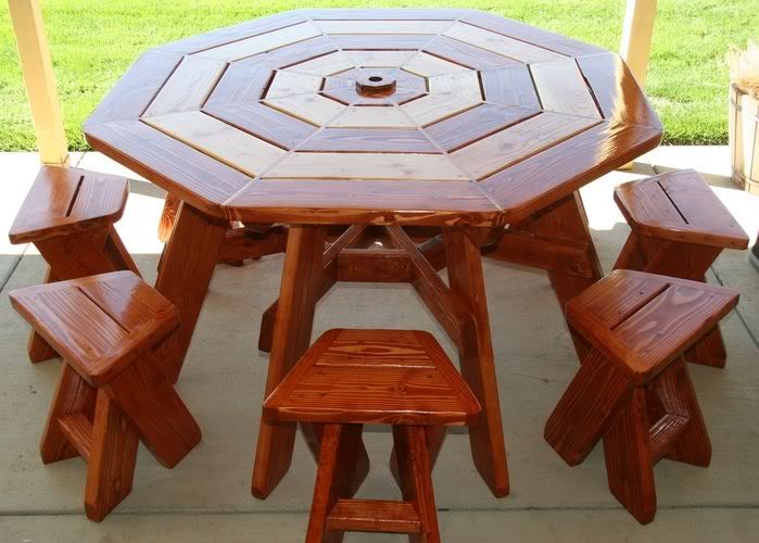 build wood picnic table